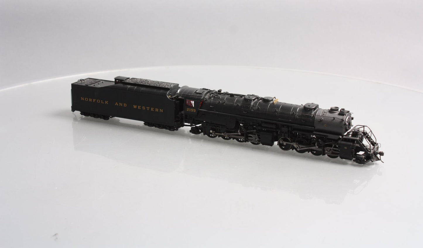 Broadway Limited 2103 HO N&W Y6b 2-8-8-2 221 Steam Locomotive #2199 w/ DCC & Snd