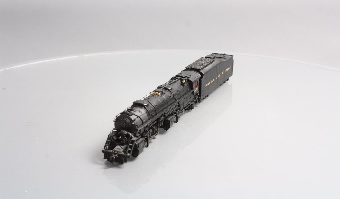 Broadway Limited 2103 HO N&W Y6b 2-8-8-2 221 Steam Locomotive #2199 w/ DCC & Snd