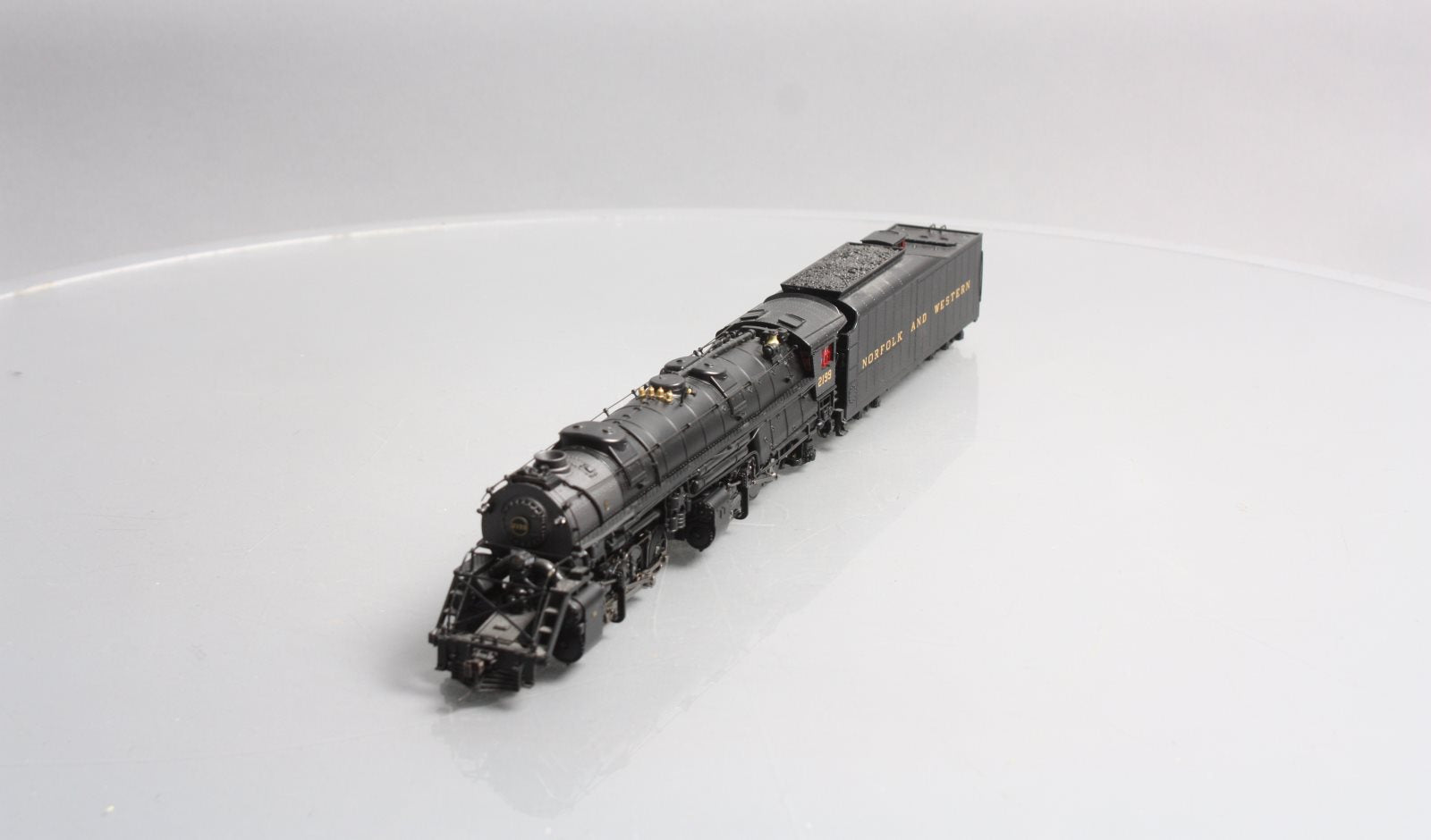Broadway Limited 2103 HO N&W Y6b 2-8-8-2 221 Steam Locomotive #2199 w/ DCC & Snd