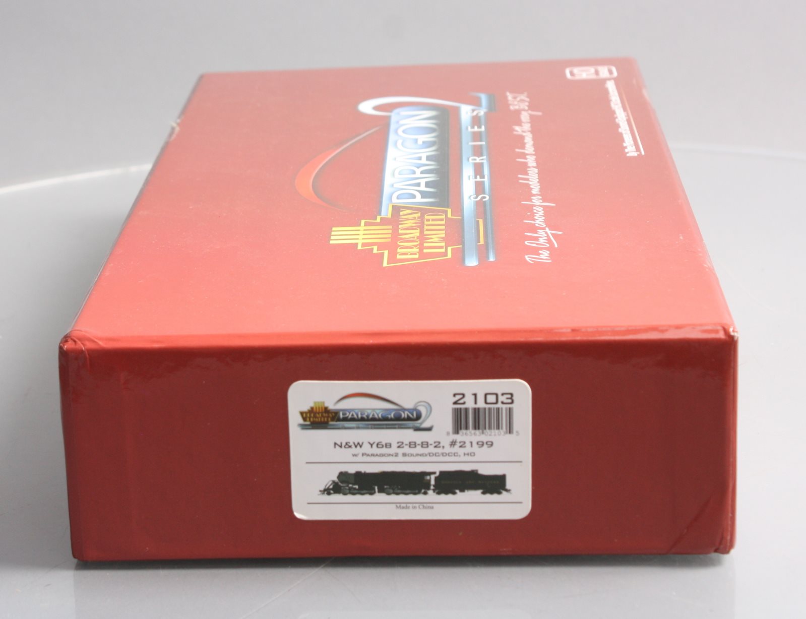 Broadway Limited 2103 HO N&W Y6b 2-8-8-2 221 Steam Locomotive #2199 w/ DCC & Snd
