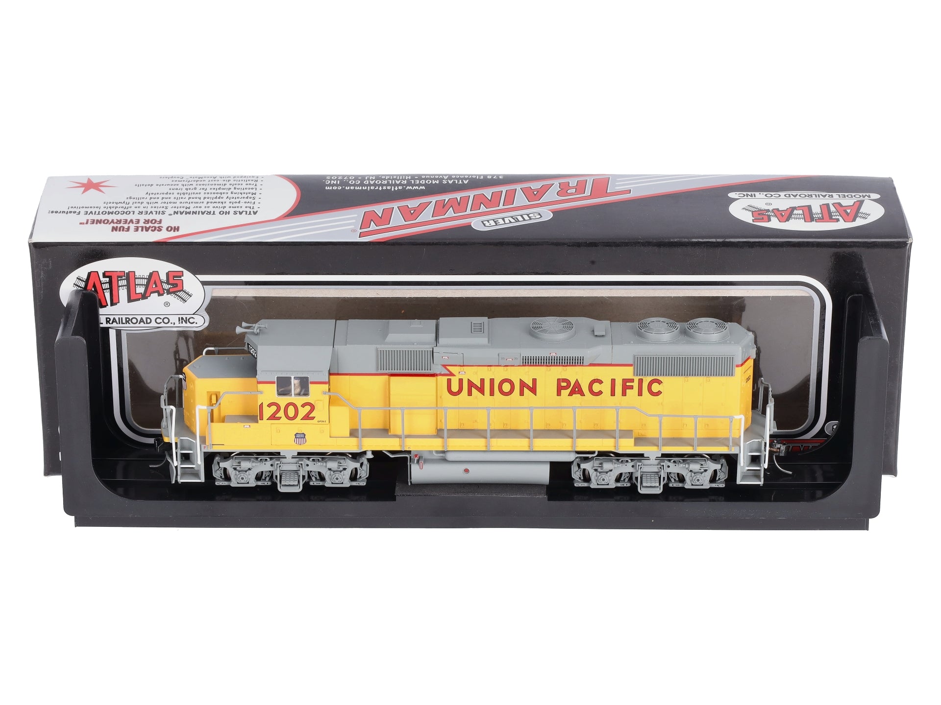 Atlas 10001780 HO Union Pacific EMD Phase II GP39-2 Diesel Engine #1202