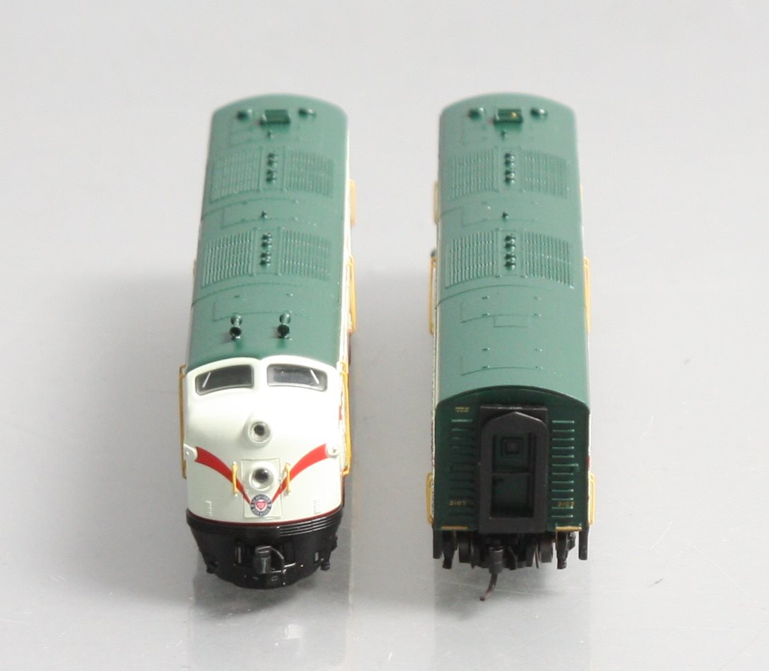 Broadway Limited 3605 N Seaboard Air Line EMD E7 AB Diesel Locomotive #3025/3107