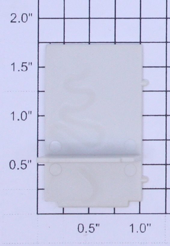 K-Line K4400-23-08 Passenger Car Off-White "T" Shaped Long Wall Partition