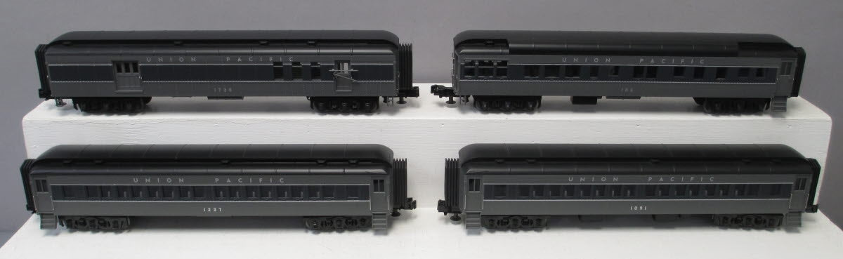 MTH 30-69209 O Union Pacific RailKing 60' Madison Passenger Car Set (Set of 4)