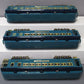 MTH 11-40021 Std. Gauge Blue Comet 3-Car Passenger Set