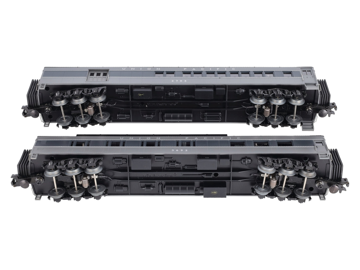 MTH 30-69210 O Union Pacific RailKing 60' Madison Combine/Diner Set (Set of 2)