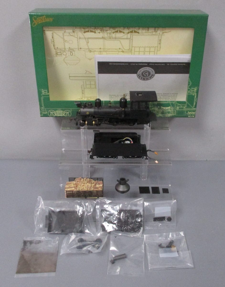 Bachmann 28324 On30 Painted & Unlettered 4-4-0 American Wood Cab Loco with DCC