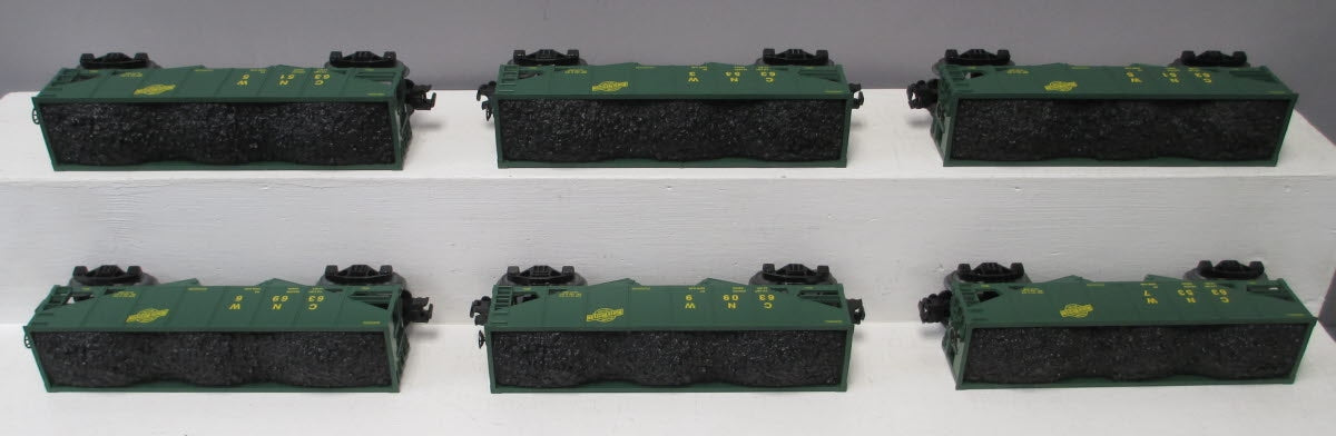 Lionel 1928120 O Chicago and North Western Hopper Cars (Pack of 6)