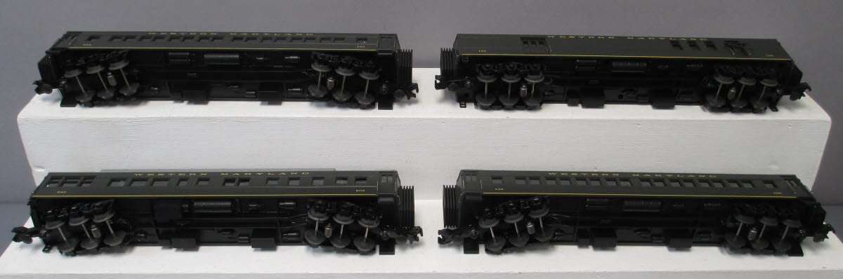 MTH 30-69049 O Western Maryland 60' Madison Passenger Car Set (Set of 4)