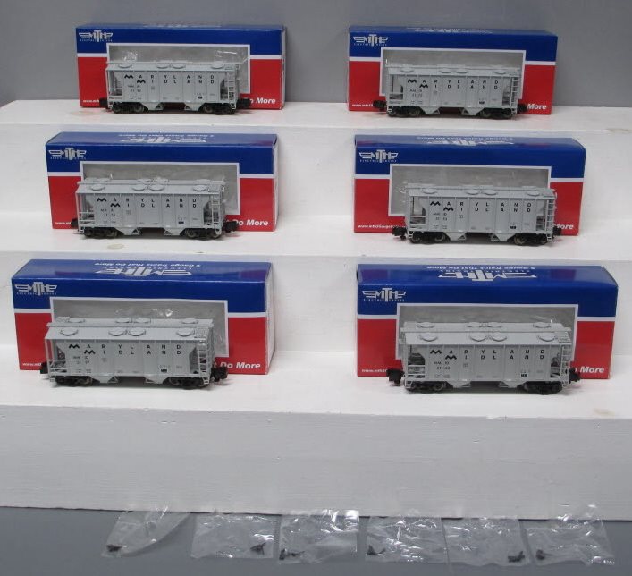 MTH 35-70008 S Maryland Midland PS-2 Hopper Car Set