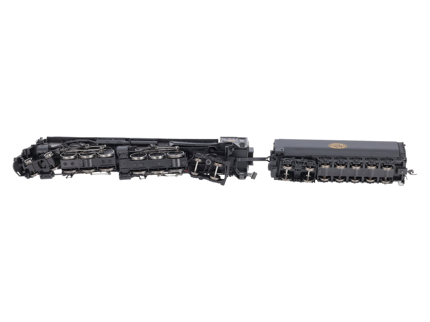 Athearn G97236 HO SP&S 4-6-6-4 Steam Locomotive w/DCC & Sound Oil Tender #910
