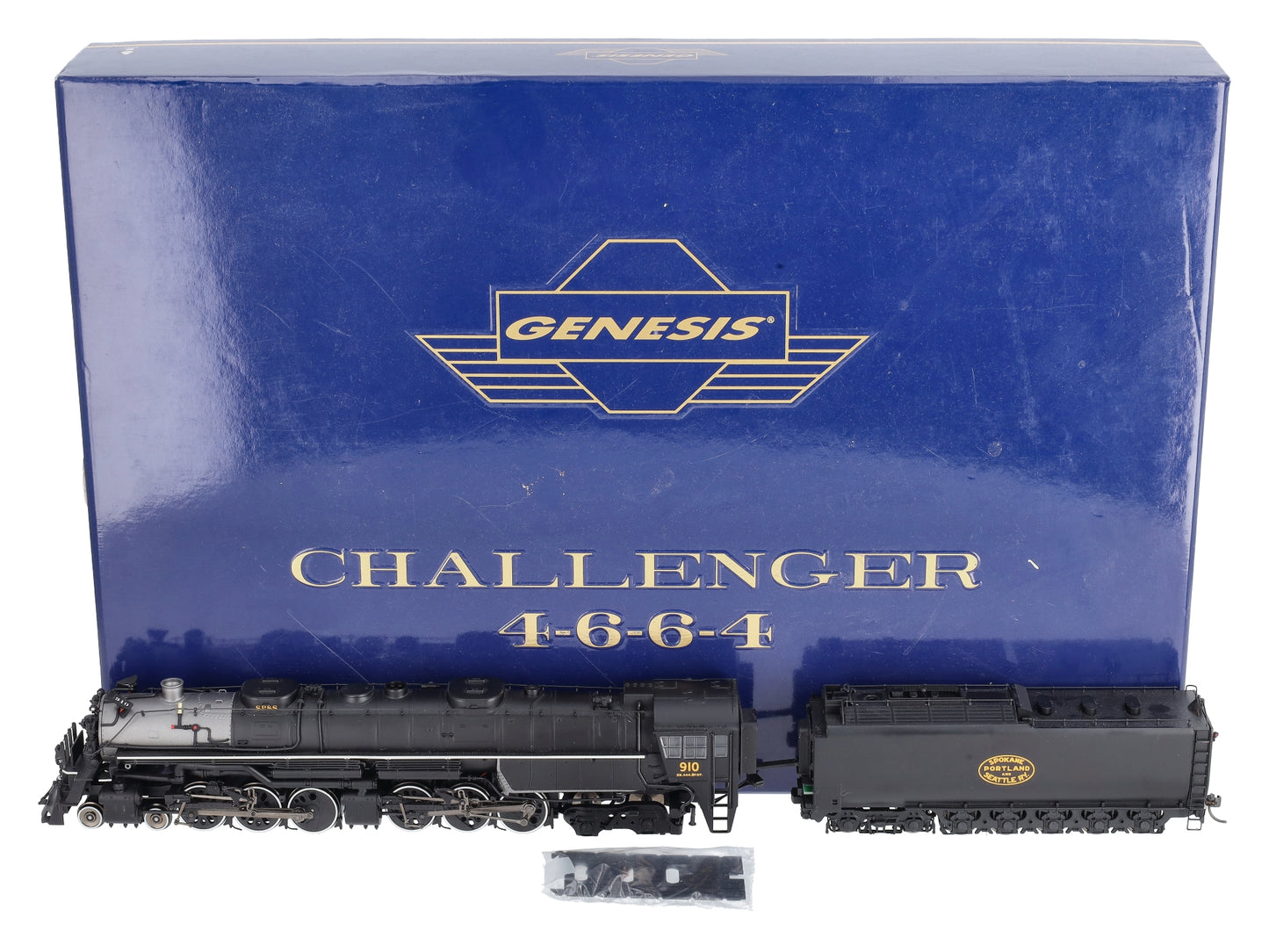 Athearn G97236 HO SP&S 4-6-6-4 Steam Locomotive w/DCC & Sound Oil Tender #910