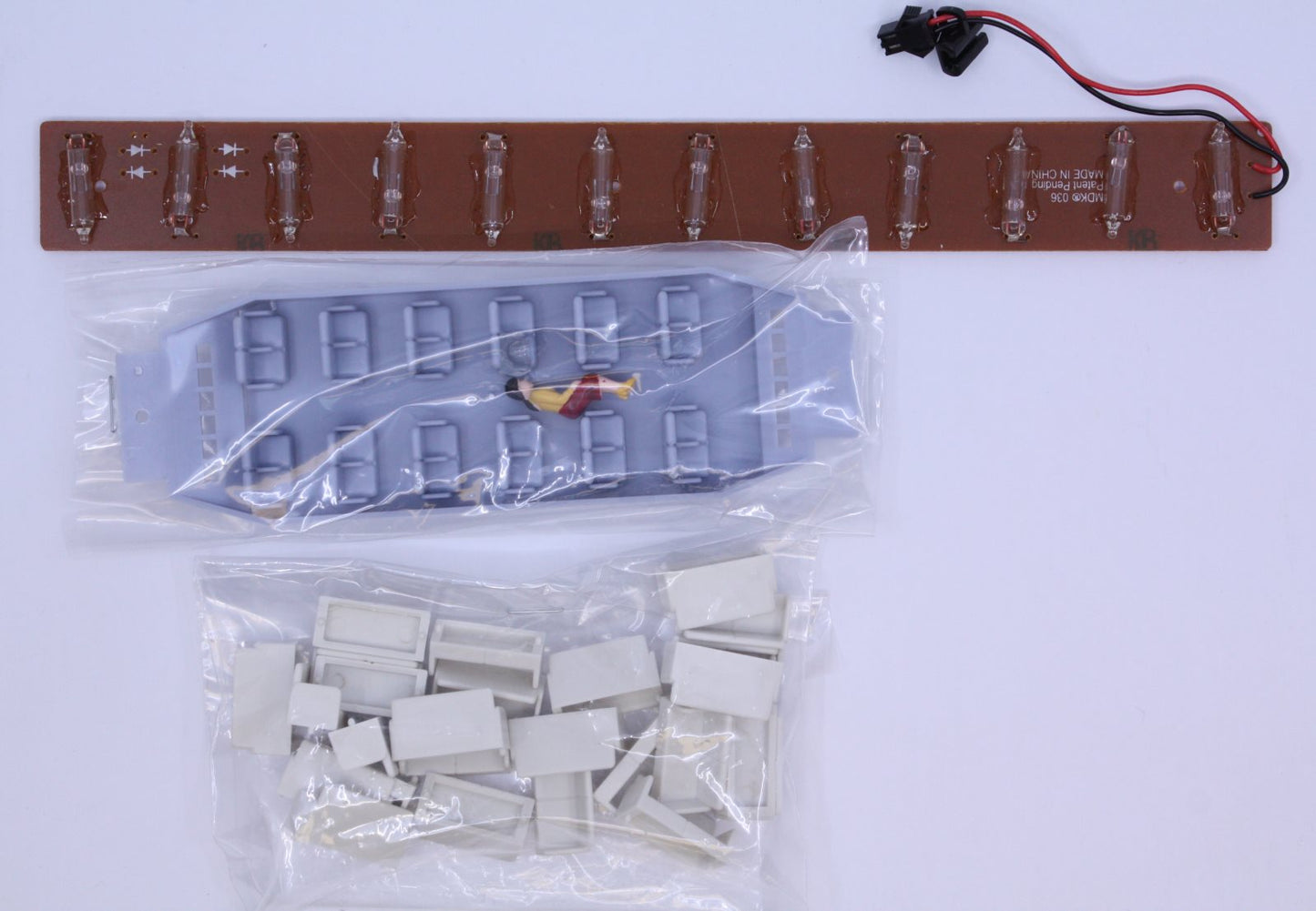 K-Line K4600-DMK 15" Dome Car Interior Kit