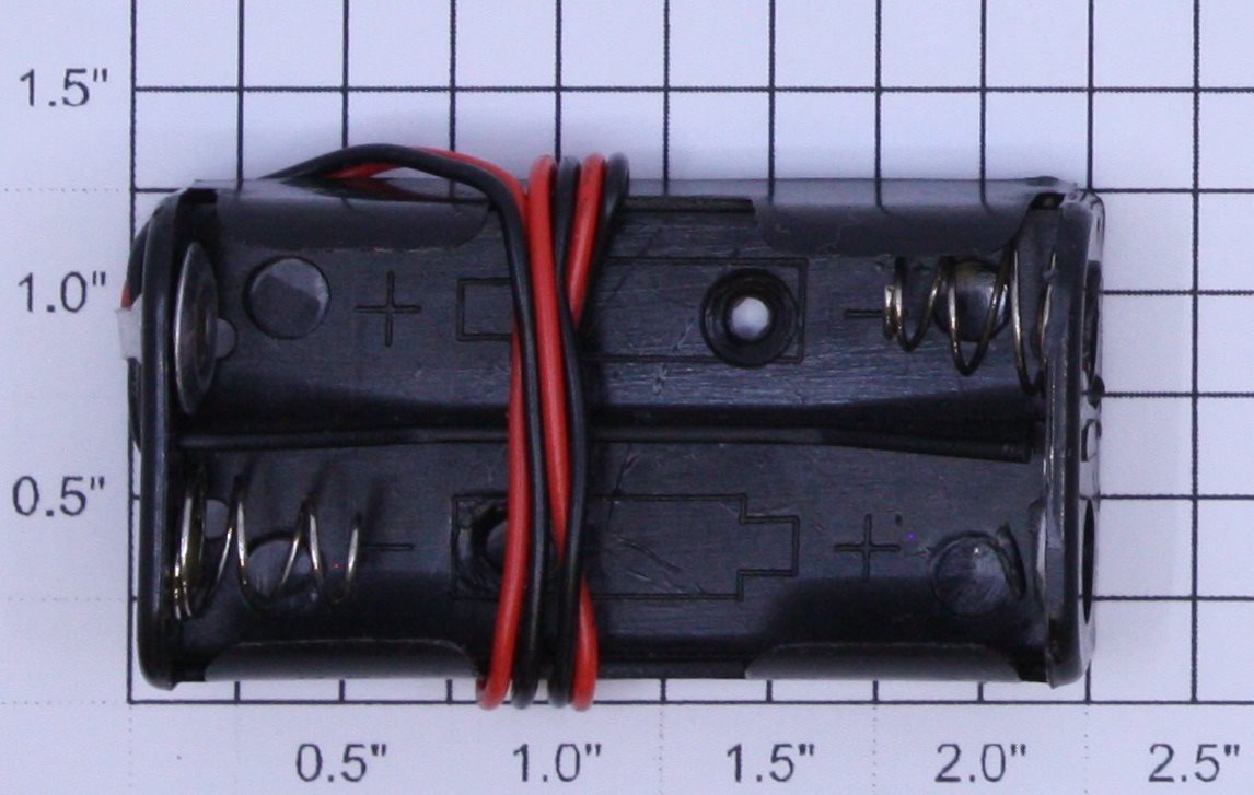 K-Line K6400-X011 Dual AA Battery Holder