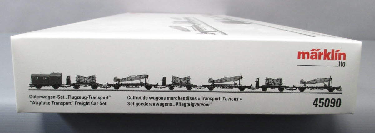 Marklin 45090 German State Airplane Transport HO Gauge Frieght Car Set