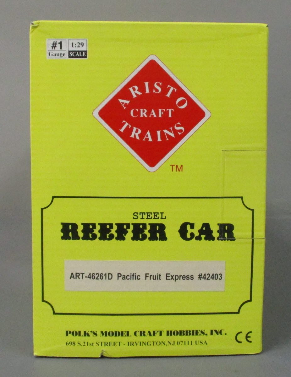 Aristo-Craft 46261D Pacific Fruit Express Single Herald Reefer Car