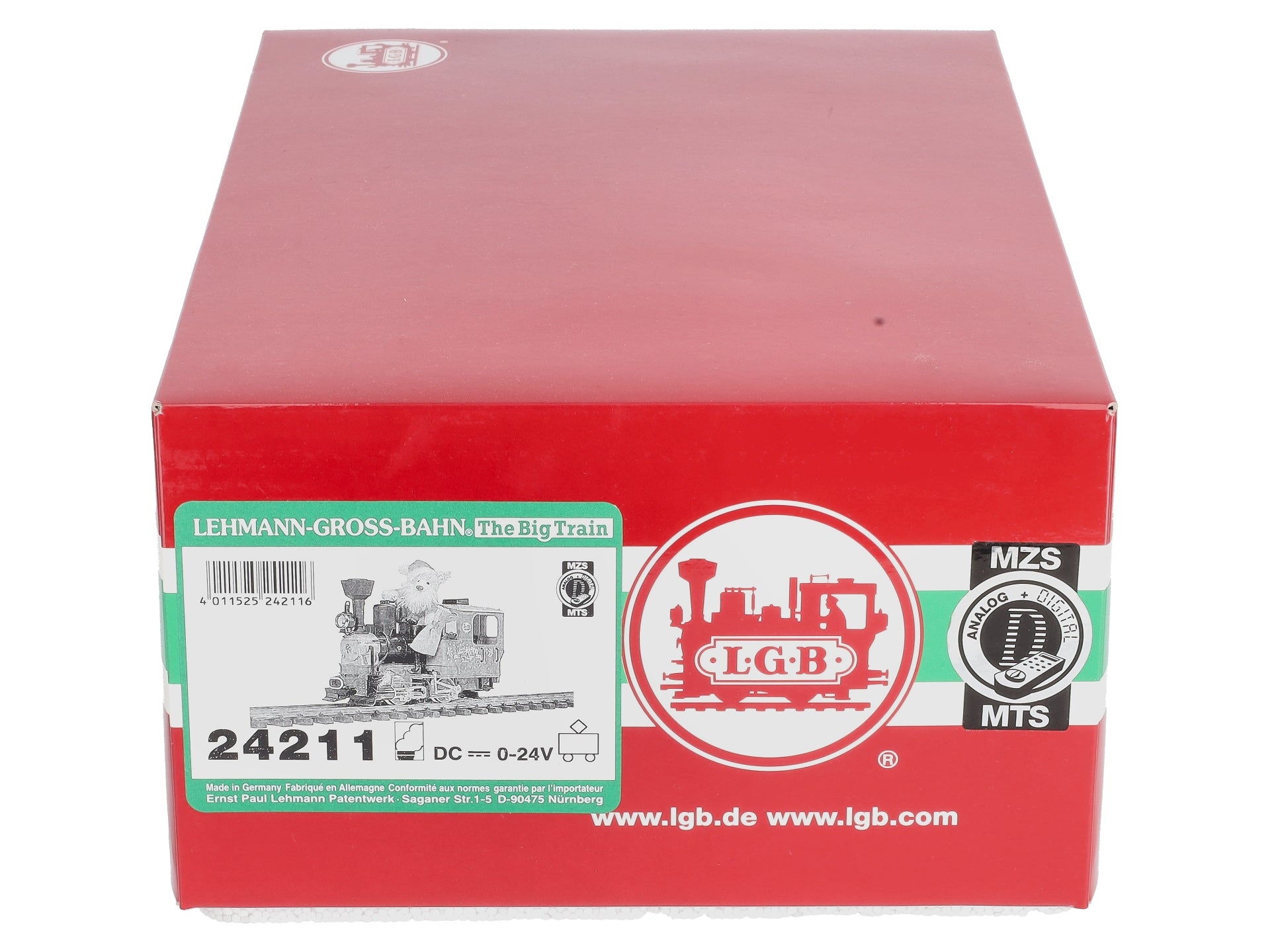 LGB 24211 G Scale Steiff Christmas Steam Locomotive