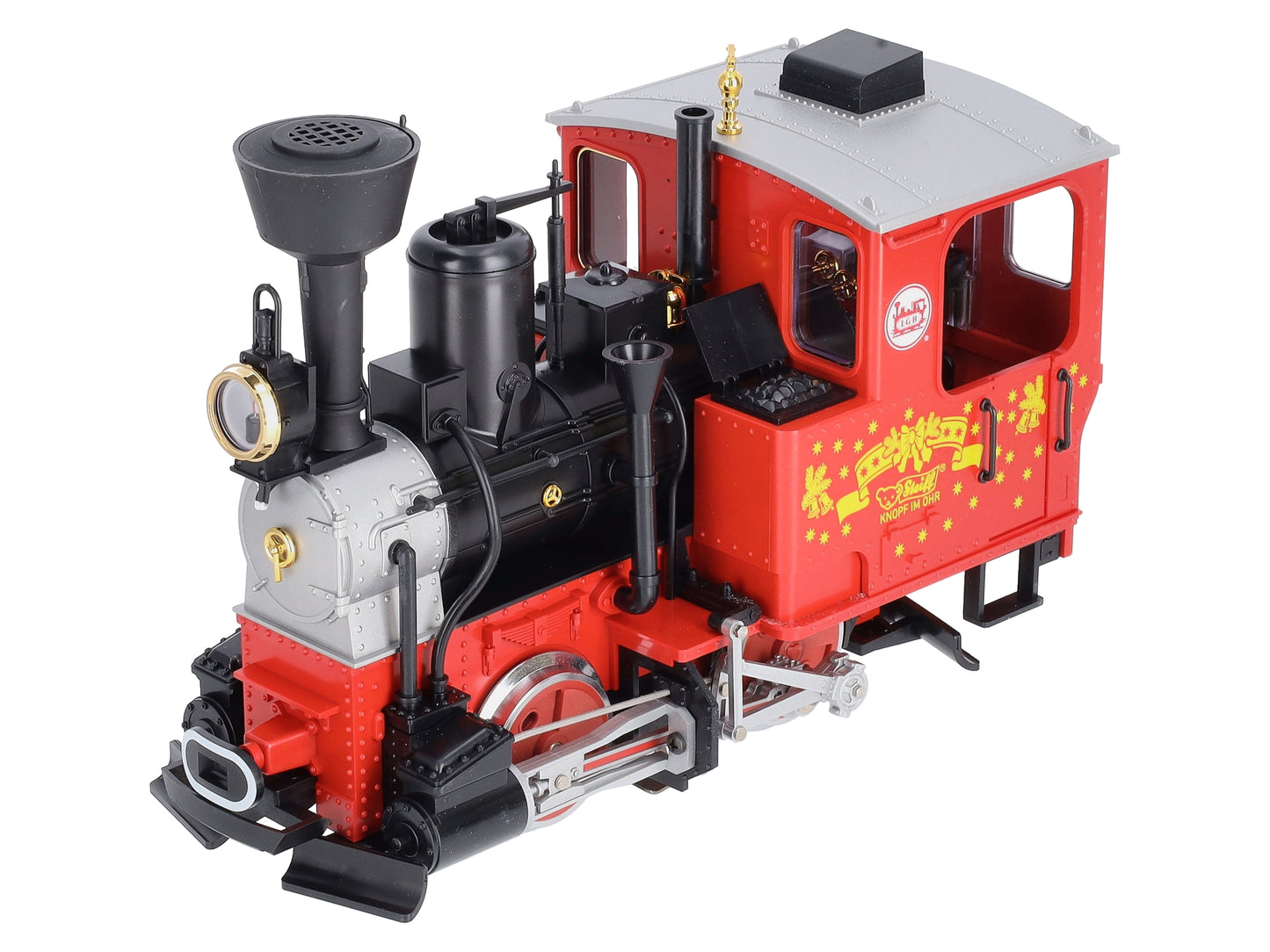 LGB 24211 G Scale Steiff Christmas Steam Locomotive