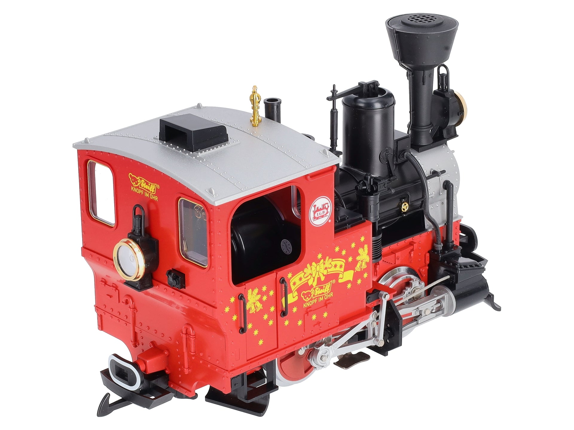 LGB 24211 G Scale Steiff Christmas Steam Locomotive