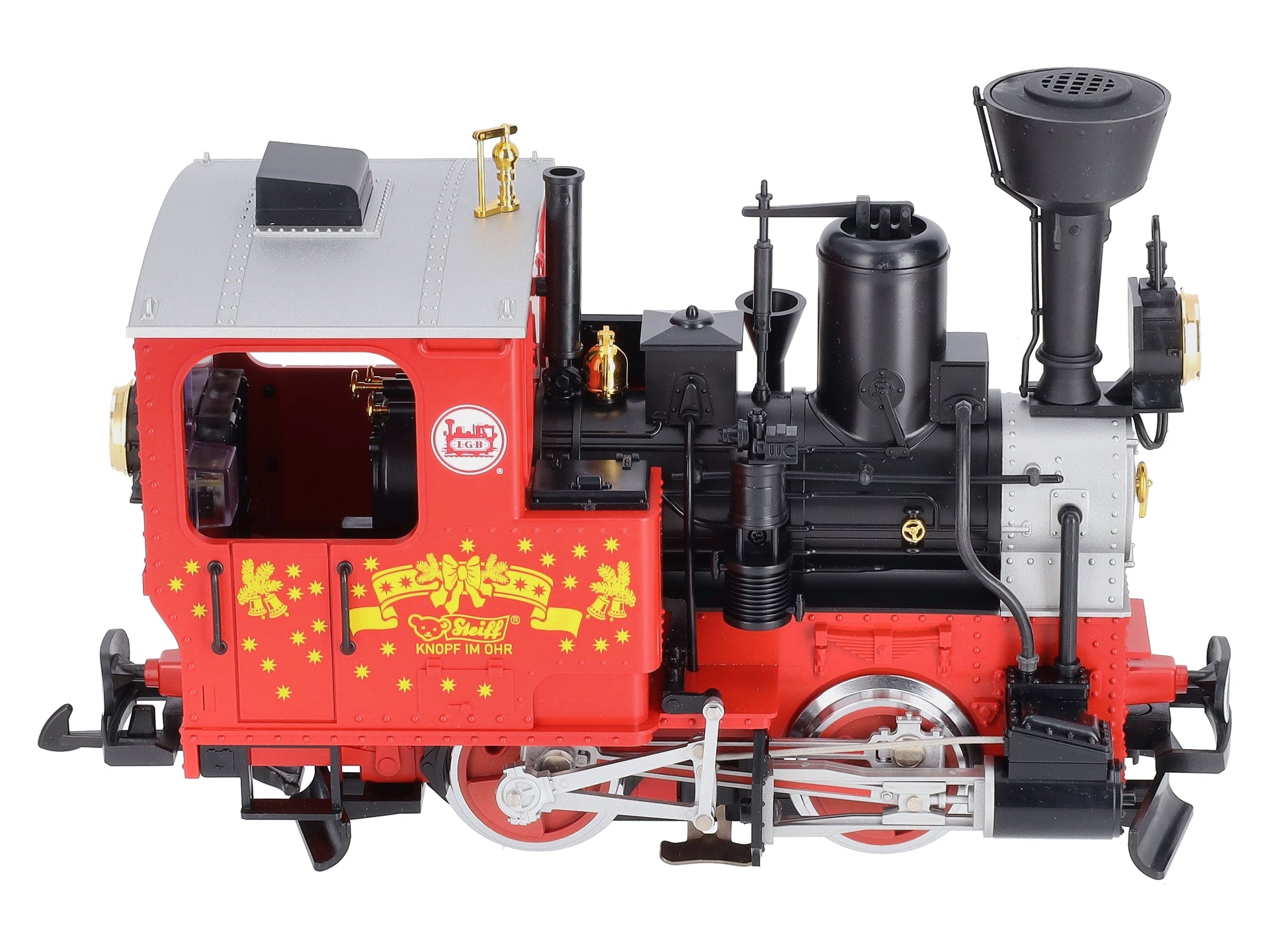 LGB 24211 G Scale Steiff Christmas Steam Locomotive