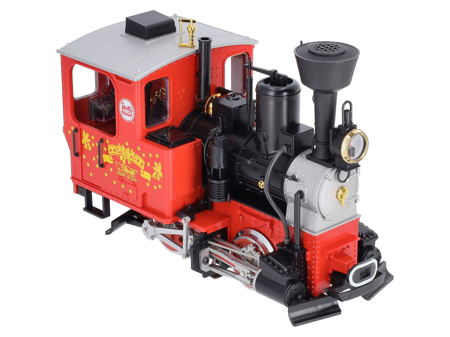 LGB 24211 G Scale Steiff Christmas Steam Locomotive