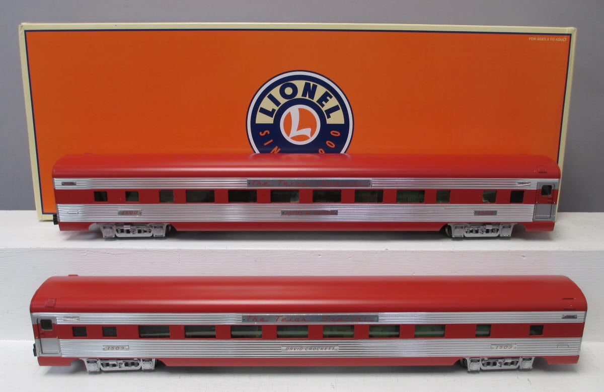 Lionel 6-25512 O Gauge Texas Special Passenger Car Set (Set of 2)