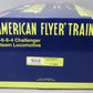 American Flyer 6-48085 S Scale D&RGW Challenger Steam Loco & Tender #3805