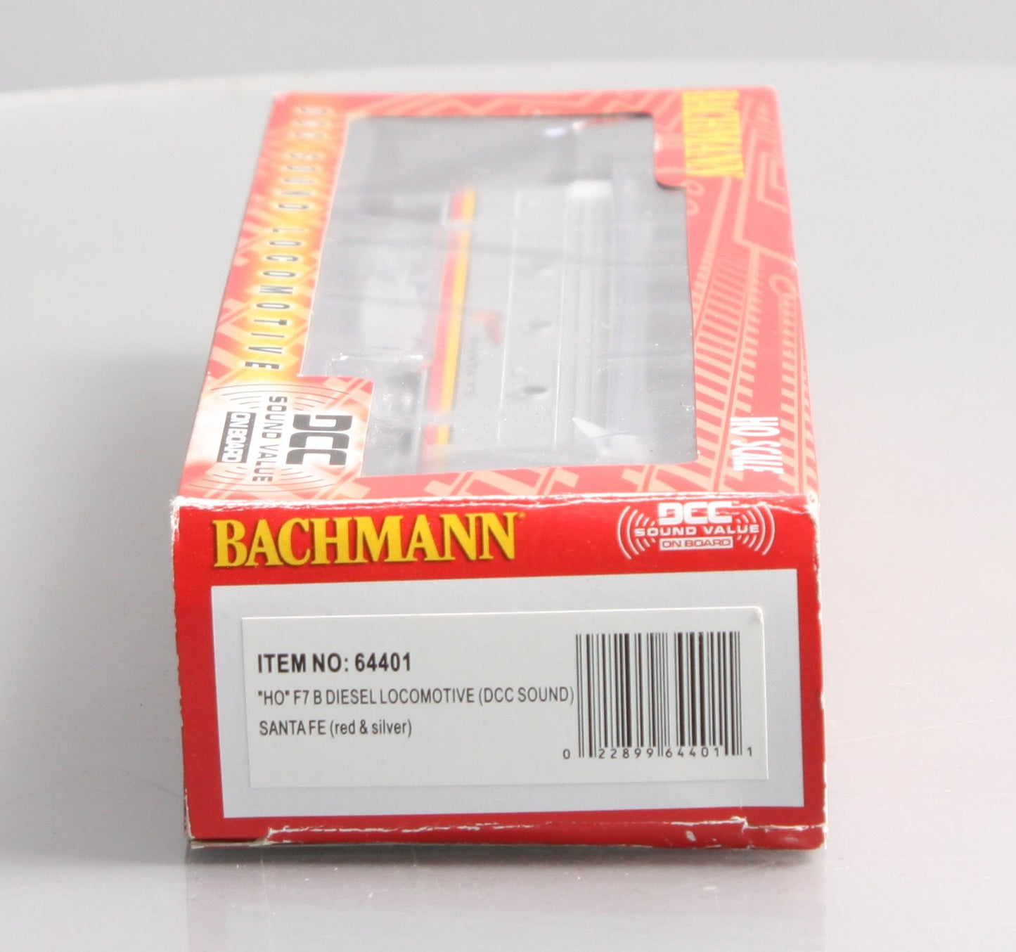 Bachmann 64401 HO Santa Fe EMD F7B Diesel Locomotive w/ Sound & DCC