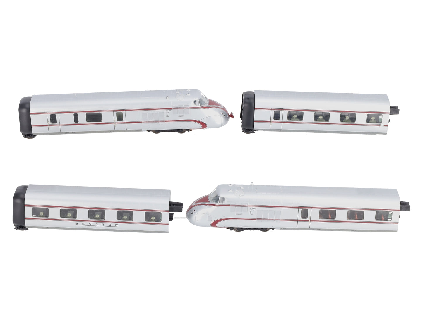 Marklin 39100 HO DB The Senator Class VT 10.5 Diesel Railcar Set