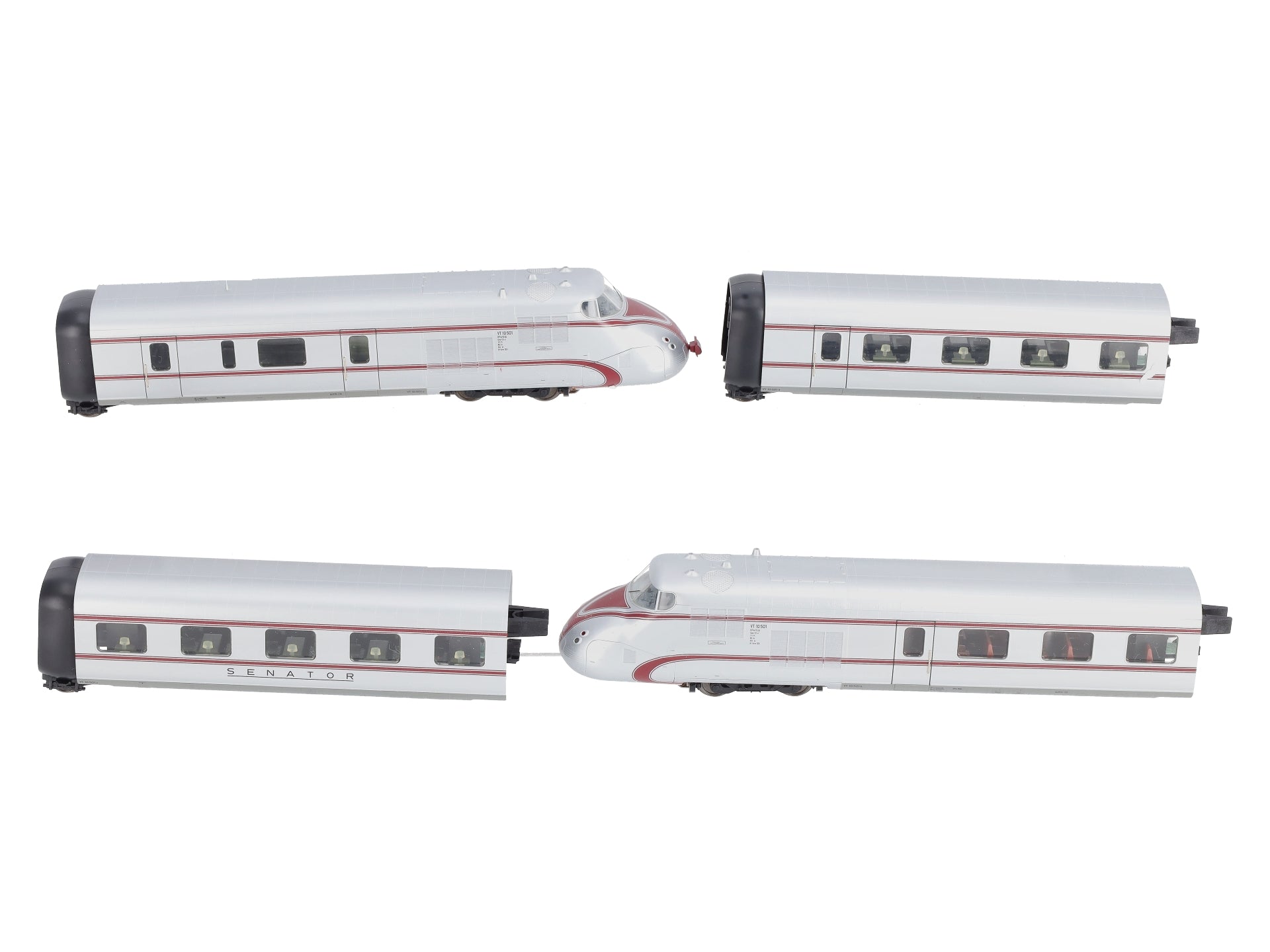 Marklin 39100 HO DB The Senator Class VT 10.5 Diesel Railcar Set