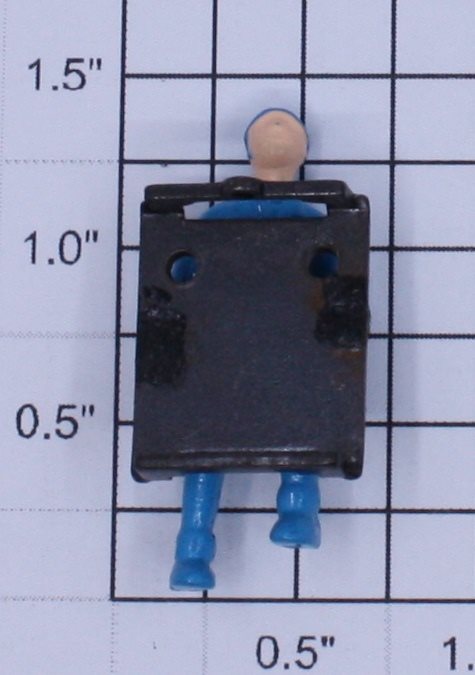 American Flyer 9805-20 O Gauge Figure With Bracket For Gabe The Lamplighter