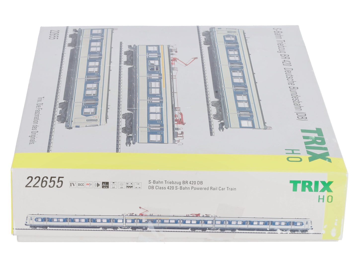 Trix 22655 HO Scale S-Bahn Class 420 Electric Powered Rail Car Train Set
