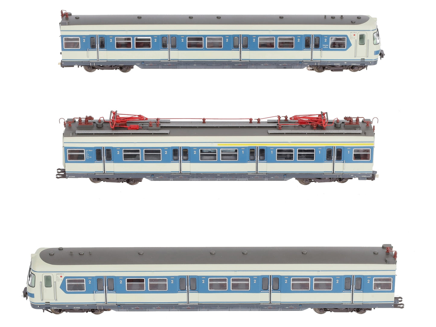 Trix 22655 HO Scale S-Bahn Class 420 Electric Powered Rail Car Train Set