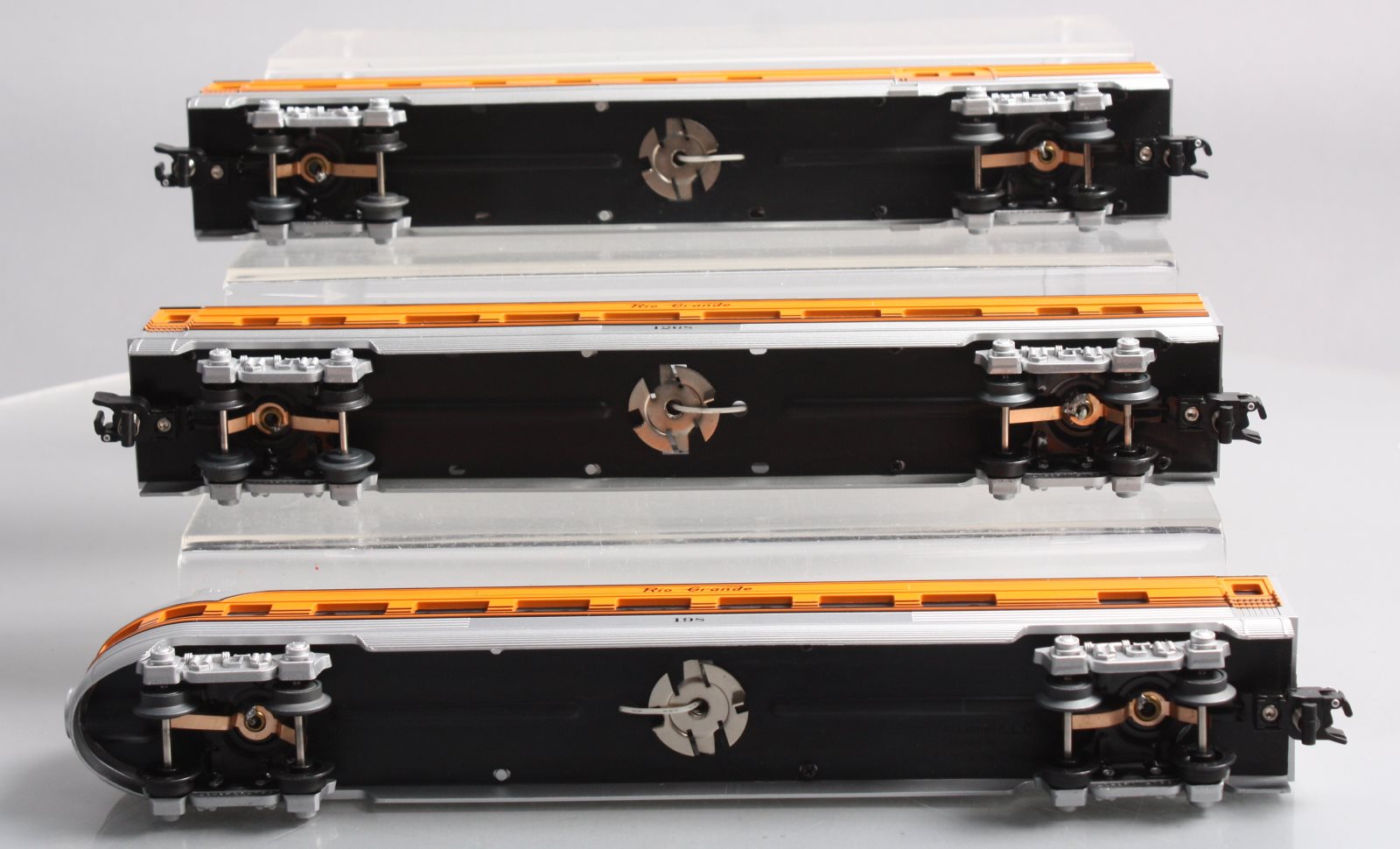 American Flyer 6-49936 S Rio Grande Streamliner Passenger Car (Set of 3)