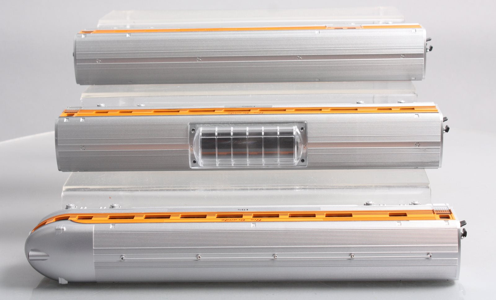 American Flyer 6-49936 S Rio Grande Streamliner Passenger Car (Set of 3)