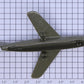 Plasticville 45986101 USAF Olive Green F-9 without Wheels