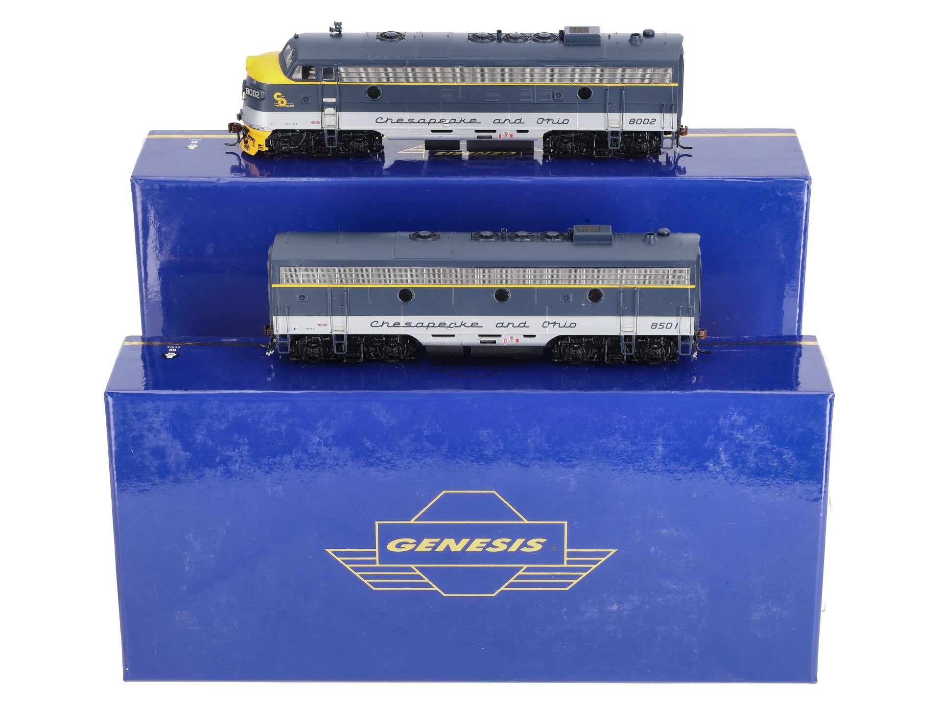 Athearn G22614 HO Chesapeake & Ohio FP7A/F7B W/ DCC & Sound