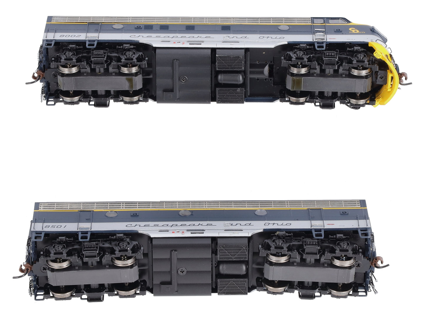 Athearn G22614 HO Chesapeake & Ohio FP7A/F7B W/ DCC & Sound