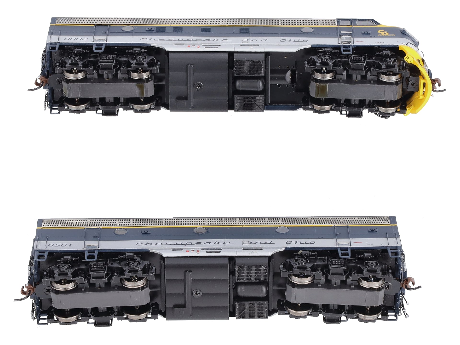 Athearn G22614 HO Chesapeake & Ohio FP7A/F7B W/ DCC & Sound