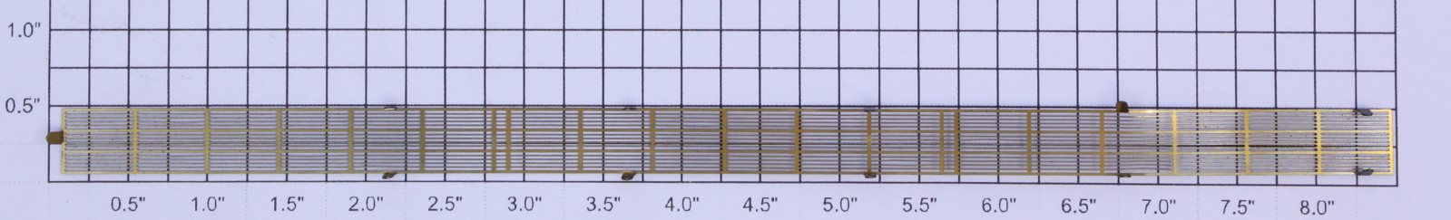 K-Line K2500 Black Painted Brass F7 Long Vent