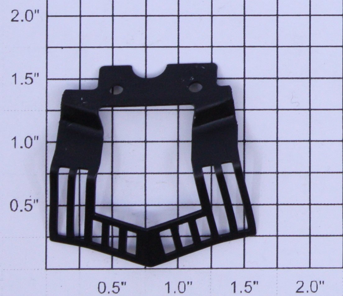 K-Line K27001-M015 Black Interurban Cowcatcher