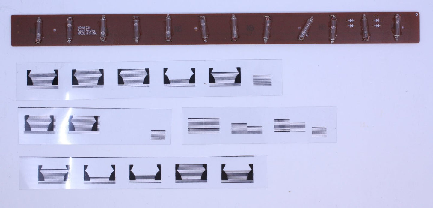 K-Line K4402 Diner Interior Kit with Light PCB Circuit Board