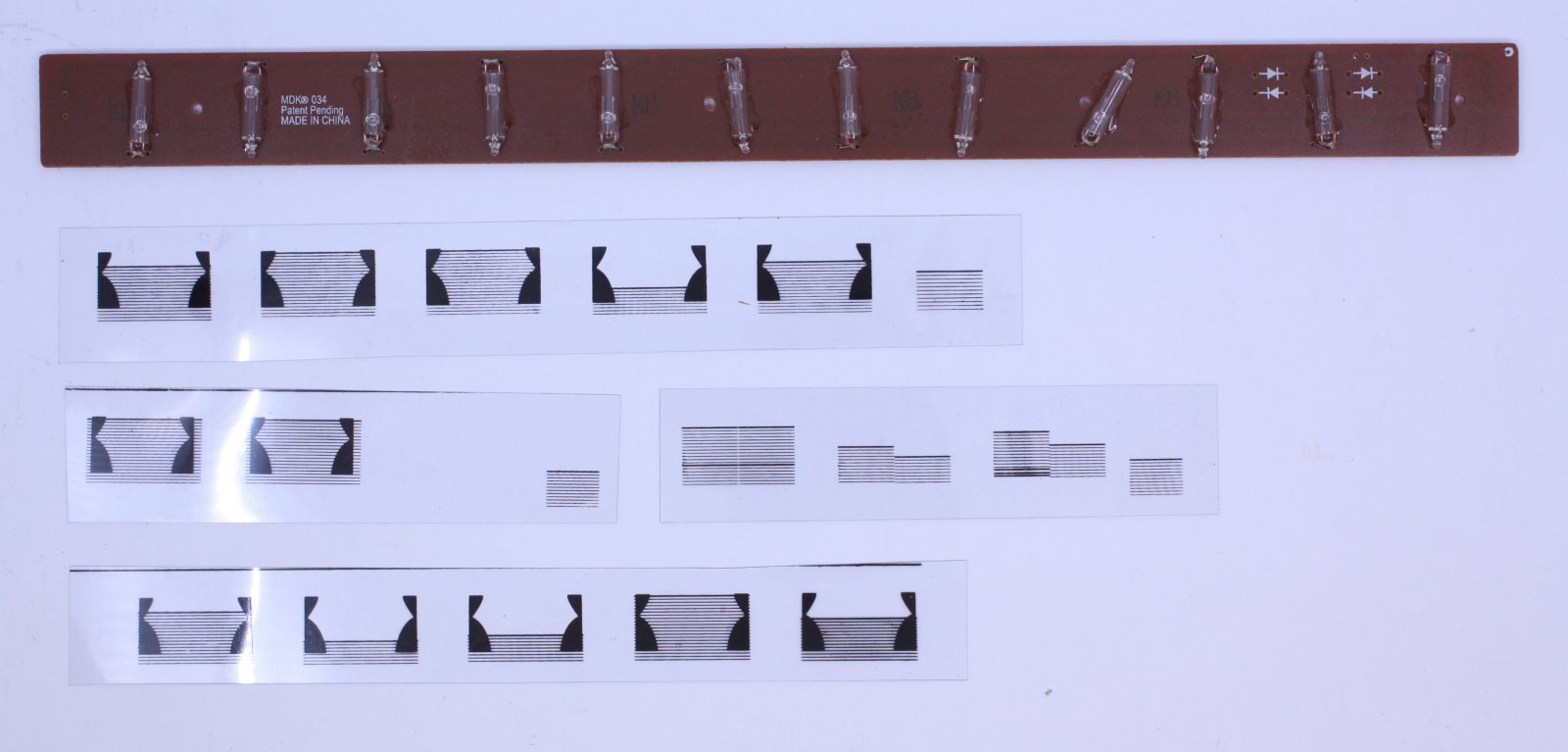 K-Line K4402 Diner Interior Kit with Light PCB Circuit Board