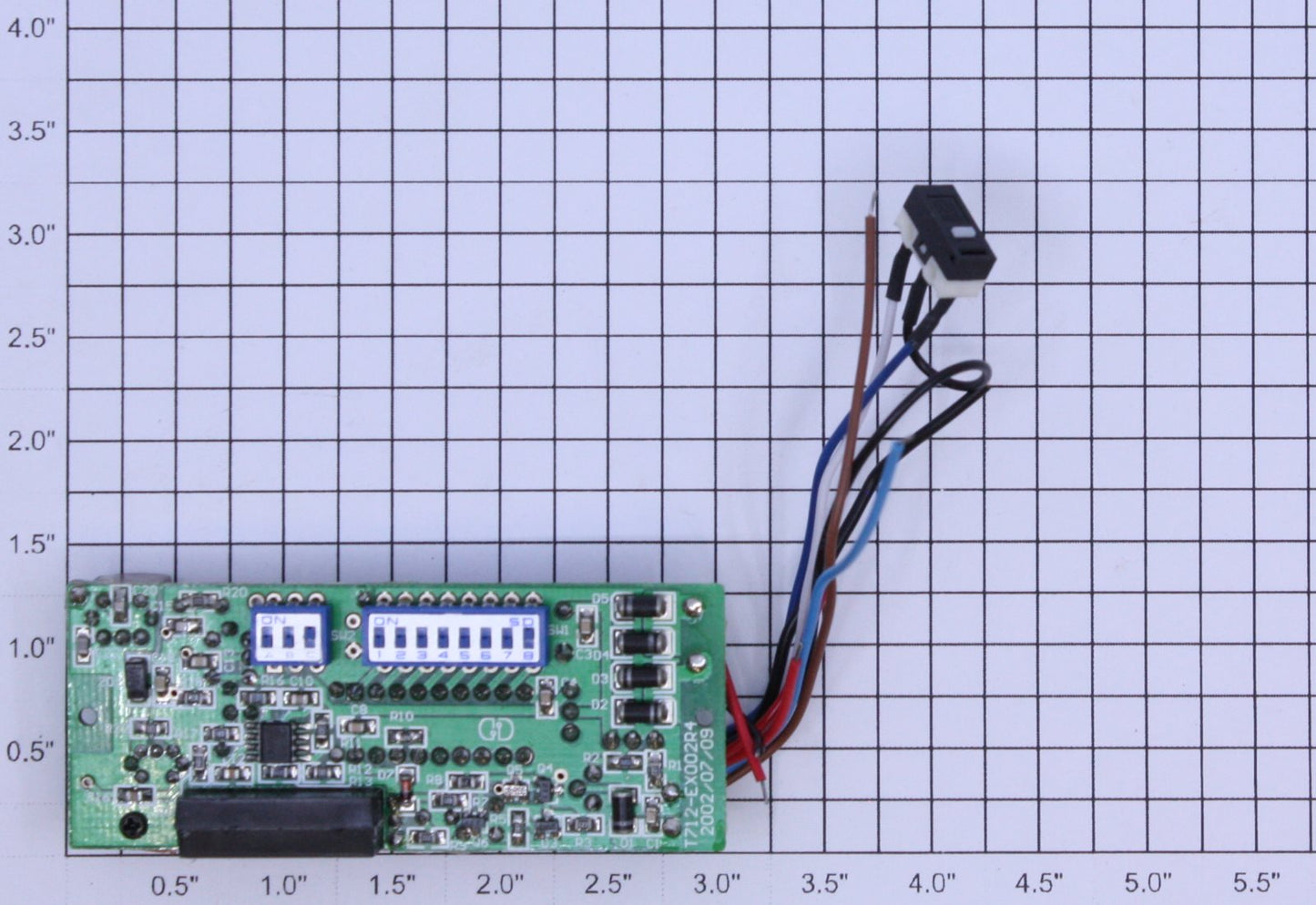 K-Line K712-EX002R5 Operating Dump Car PCB Circuit Board