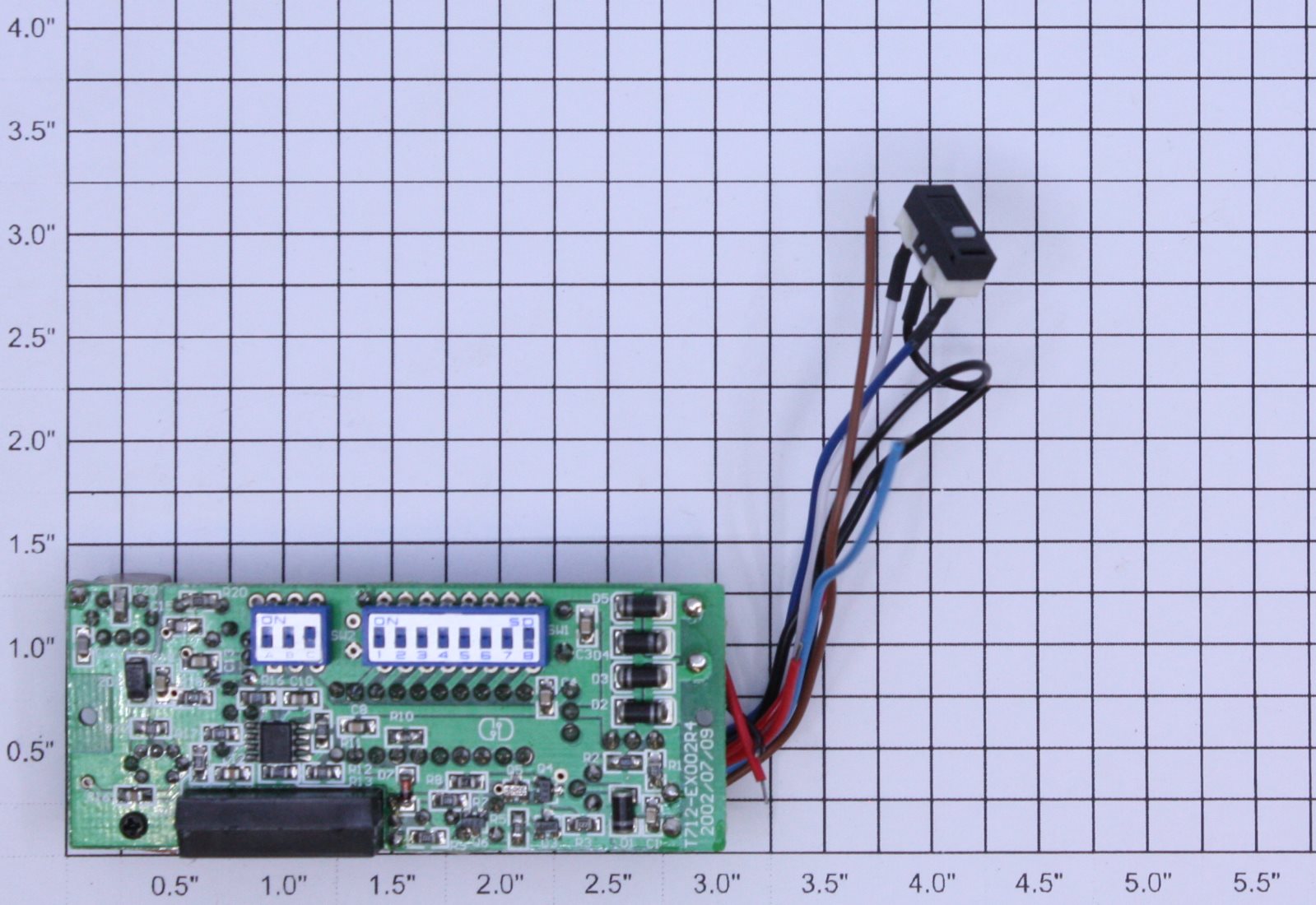 K-Line K712-EX002R5 Operating Dump Car PCB Circuit Board