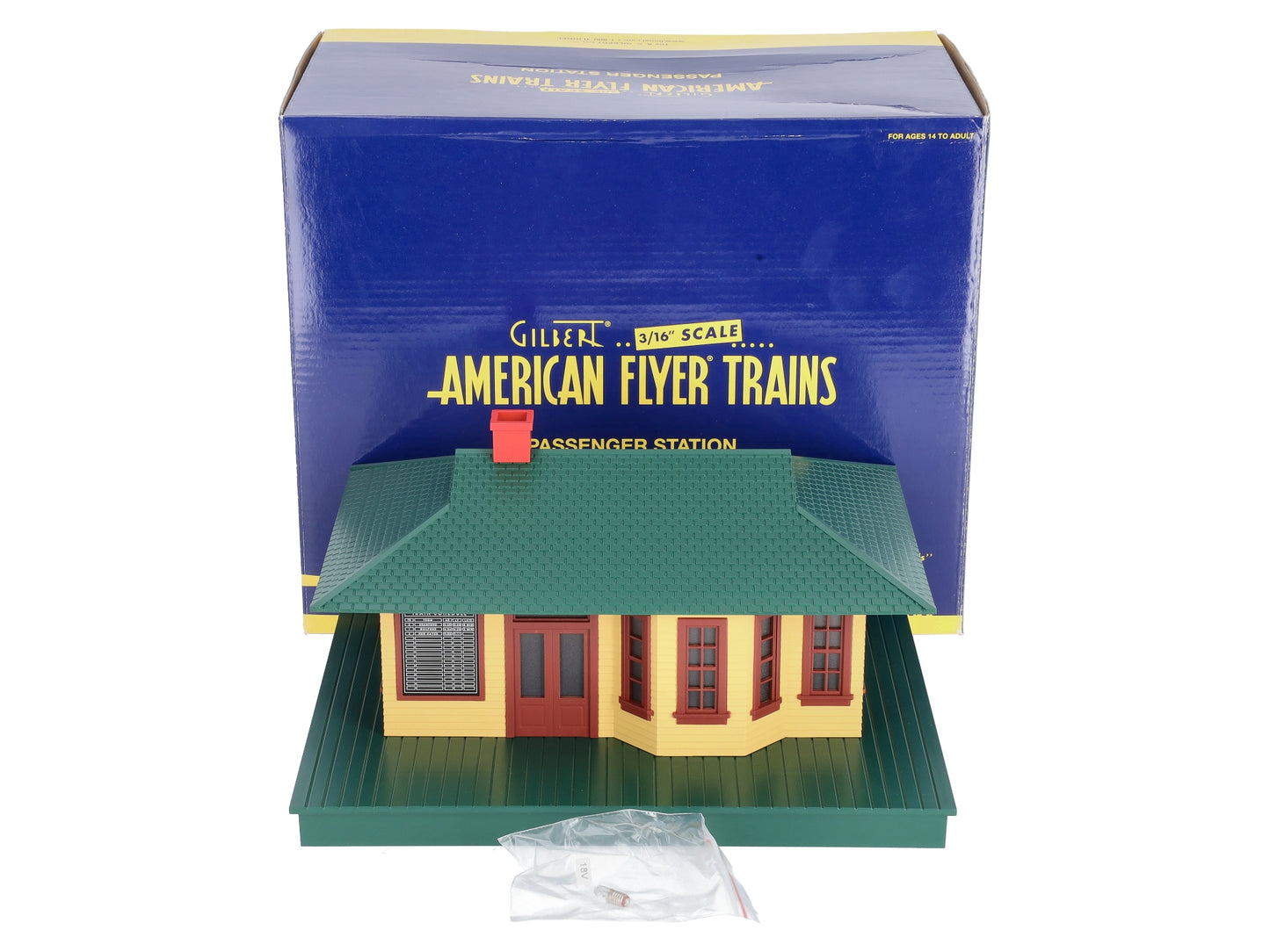 American Flyer 6-47980 S Gauge Suburban Passenger Station