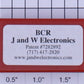 J&W BCR 9 Volt Battery Replacement for MTH PS1 and PS2 Locomotives