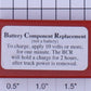 J&W BCR 9 Volt Battery Replacement for MTH PS1 and PS2 Locomotives