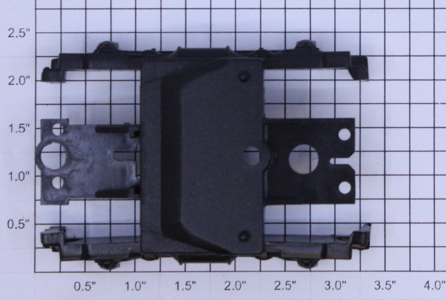 K-Line K2100-07-01 Black Alco Plastic Truck Frame No Stud or Guide