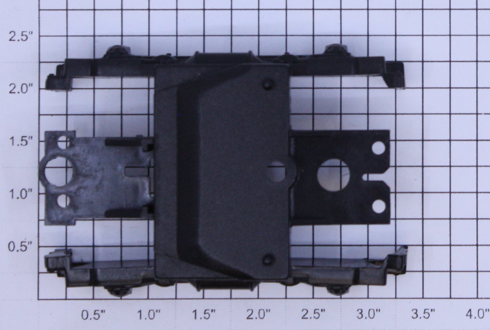 K-Line K2100-07-01 Black Alco Plastic Truck Frame No Stud or Guide